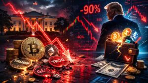 Trump’s Crypto Portfolio Crashes 90% Since Inauguration