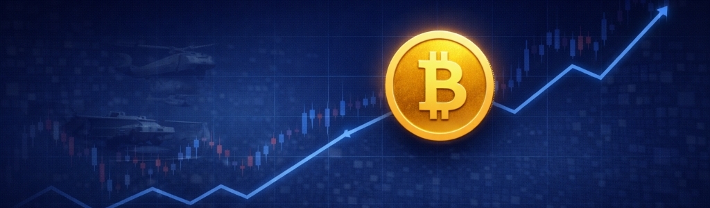 Hayes says U.S. escalation in Iran fits a 40-year pattern where war spending leads to Fed easing that ultimately supports Bitcoin.