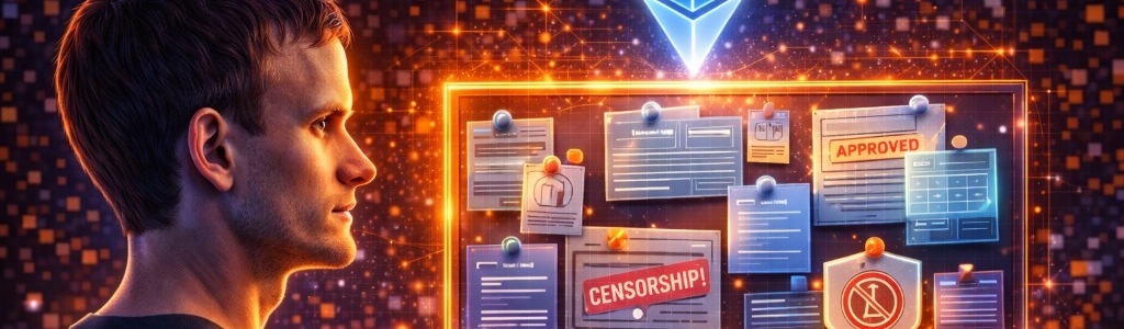 Vitalik Buterin argued on X that Ethereum’s most fundamental role is not smart contracts or payments, but a cryptographic “public bulletin board.”