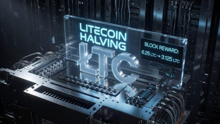 Litecoin Approaches 500āDay Halving Window, Traders Eye Potential SupplyāShock Rally