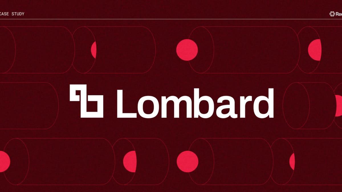 Lombard Taps RedStone to Power Live BTC Reserve Proof for LBTC