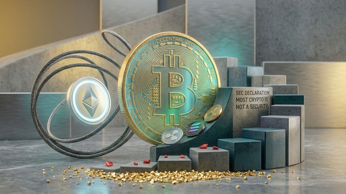 Crypto assets are not securities-