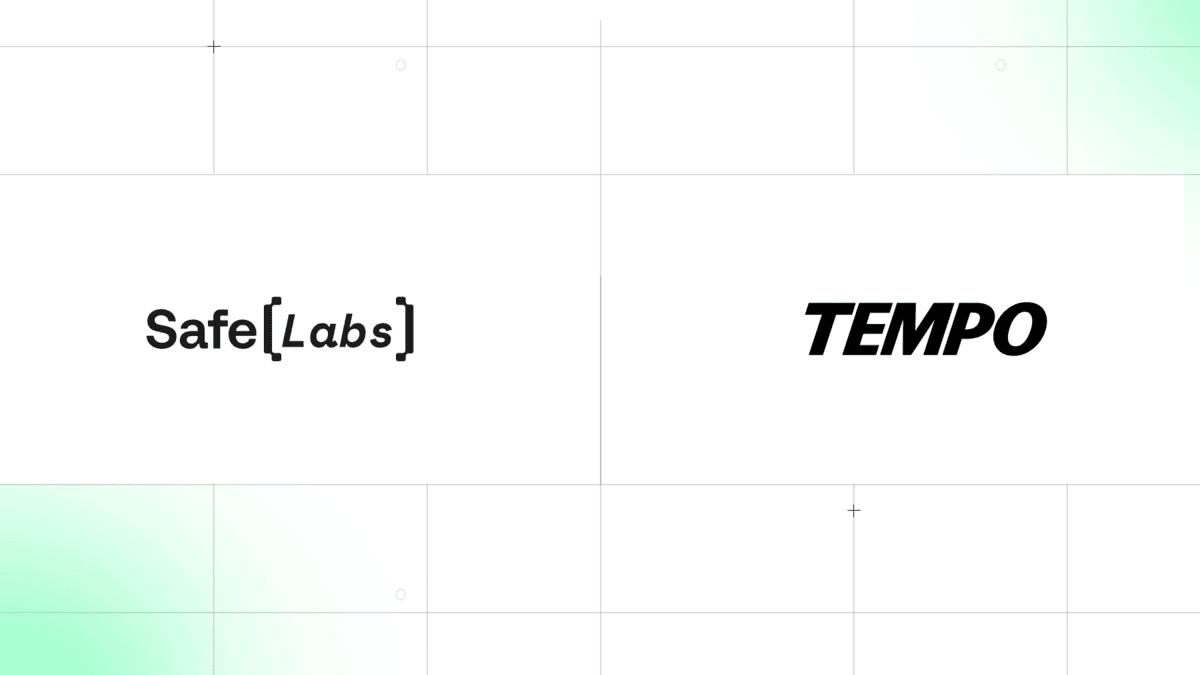 Tempo Integrates With Safe Wallet to Power PaymentsāFirst Treasury Management