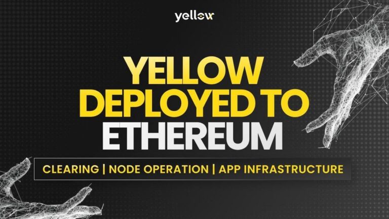 Yellow Network Deploys Layerā3 Protocol on Ethereum to Enable RealāTime CrossāChain Trading