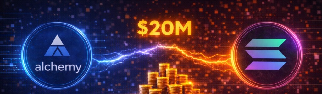 Alchemy launched a $20 million Solana developer fund aimed at lowering early infrastructure costs for teams building Web3 applications on the network.