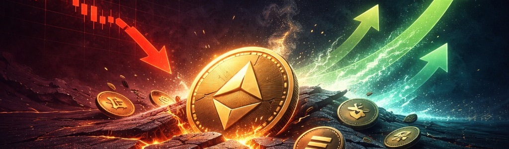 Altcoins have shed about $450 billion since January, with market cap excluding Bitcoin and Ethereum dropping from $1.4 trillion to roughly $950 billion.