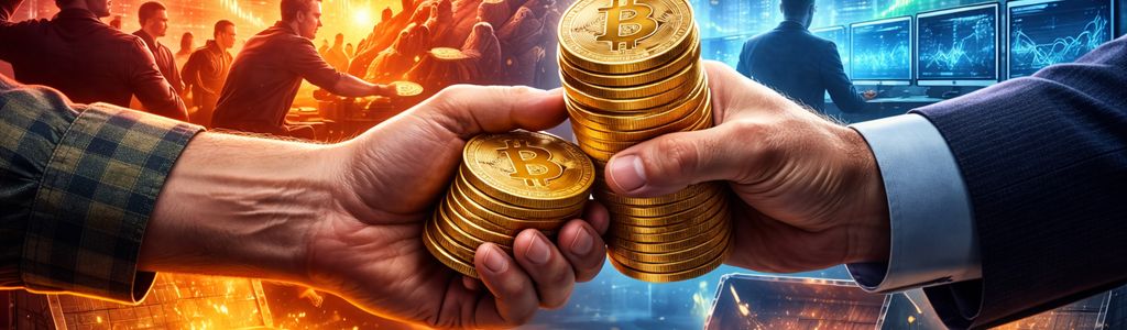 While retail investors exit positions amid uncertainty, institutional players continue to accumulate