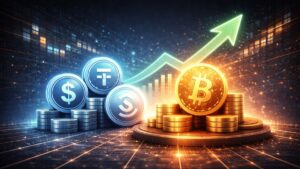 Binanceās stablecoin reserves are rising as BTC and ETH balances fall, a setup that could point to stronger spot buying demand.