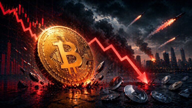 Bitcoin fell toward $74,000 as Iran-linked tensions hit oil, pressured risk assets, and dragged the wider crypto market into renewed volatility.