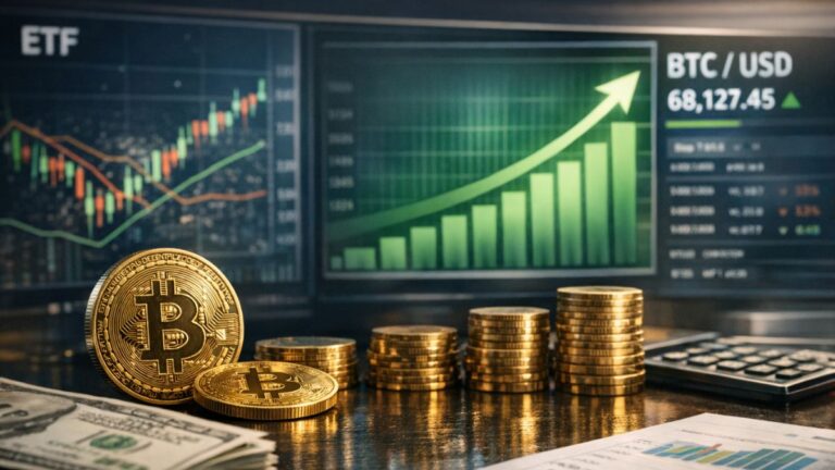Bitcoin ETFs Record $1.3B in March Inflows, Marking First Monthly Gain of 2026