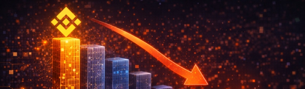 Centralized exchange volume has dropped to $4.3 trillion from more than $8 trillion at the October 2025 peak, a 48% decline and a 17-month low.