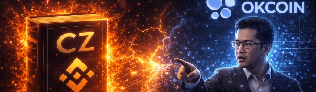 CZ’s memoir reopened an old OKCoin dispute by revisiting a contract fight, the 2020 OKEx withdrawal freeze, and claims tied to Leon Li and Star Xu.