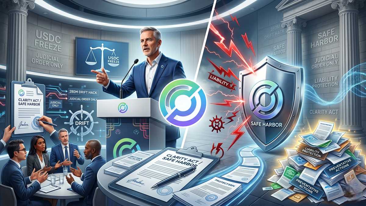 Circle CEO Defends Inaction on Drift Hack, Seeks Legal responsibility Safety