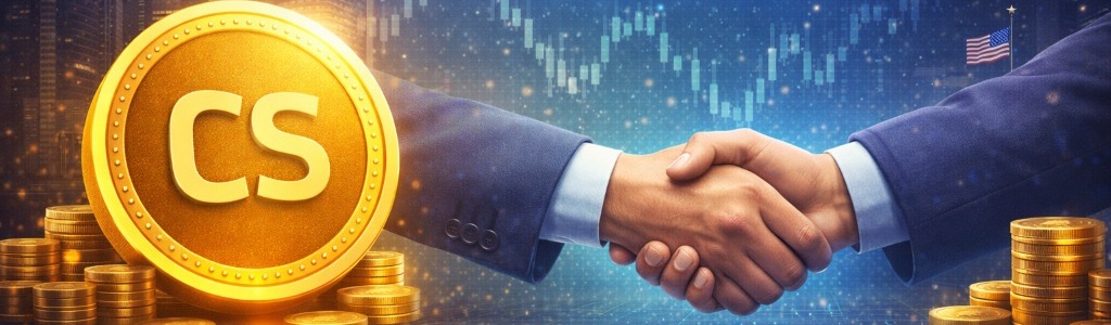 CoinShares began trading on Nasdaq under ticker CSHR after completing a $1.2 billion merger with SPAC partner Vine Hill Capital Investment Corp.