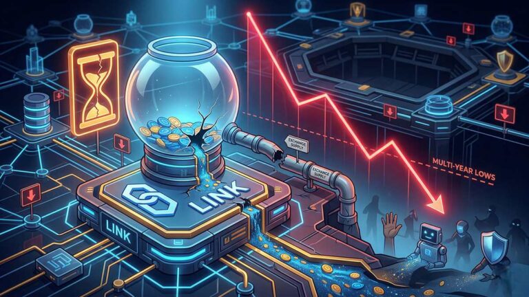 Liquidity crisis at LINK-