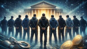 U.S. prosecutors charged 10 foreign nationals in a sweeping crypto wash-trading case as Oakland hearings deepen the crackdown on market manipulation.