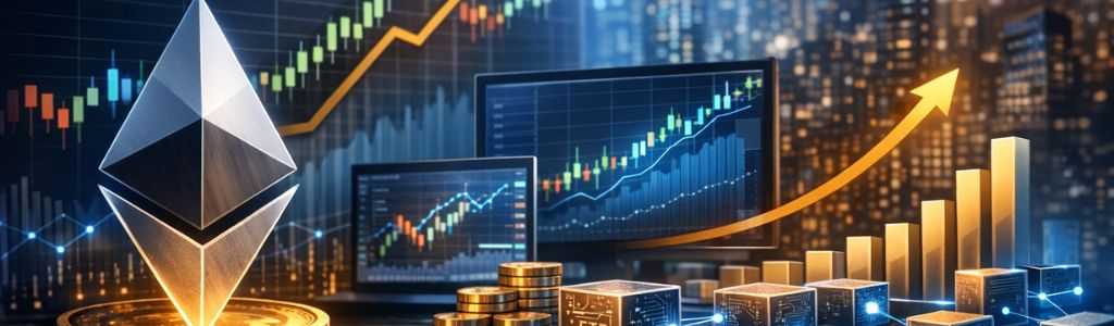 Ethereum and Blockchain Equities Extend Digital Asset Momentum