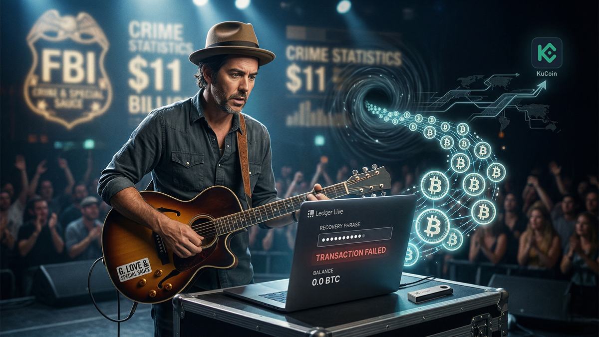 Musician G. Love Loses Entire Bitcoin Stack in Fake Ledger Live Scam