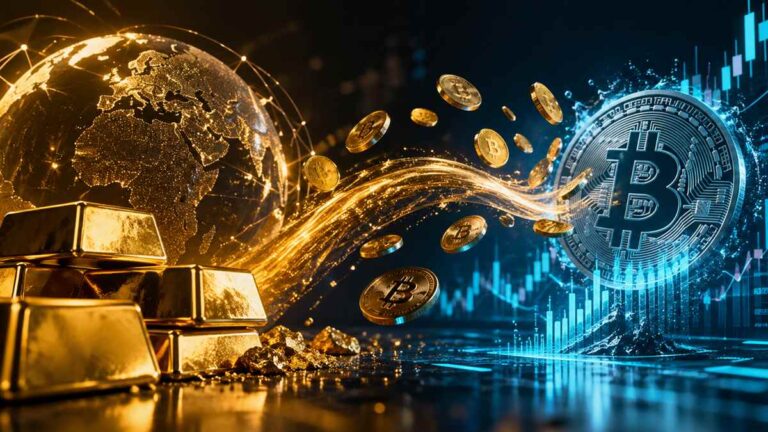 From Crypto to Gold: $100B Rotation Signals Risk-Off Shift