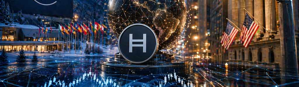 Hedera’s presence at the IMF is not an isolated event, but part of a broader strategy of institutional integration. During the World Economic Forum 2026 in Davos