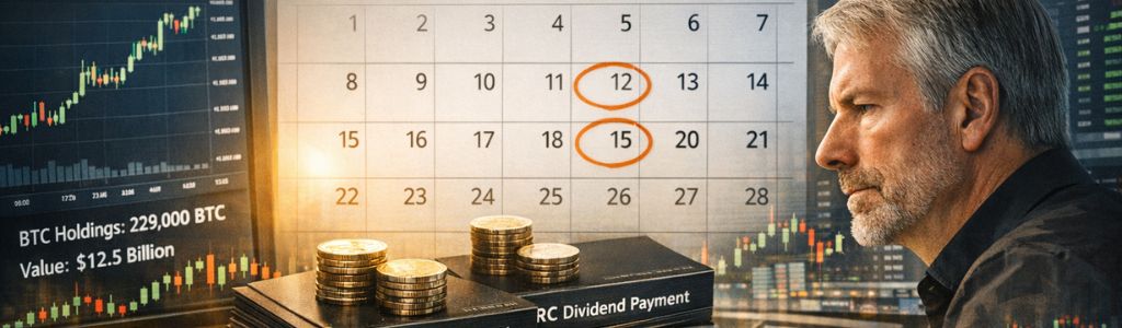 Saylor Signals Activity as STRC Dividend Proposal Advances