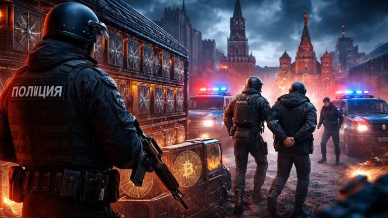 Crackdown Intensifies: Russia Hunts Down 50K Miners Amid Expanding Ban