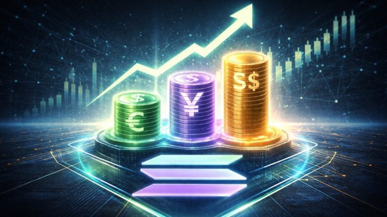 Dune: Solana’s non-USD stablecoin senders nearly tripled YoY, led by EURC and BRZ, as payments rails scale.