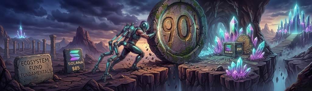 Solana struggles under the resistance of the $90-