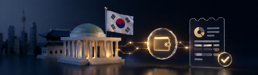 South Korea plans a tokenized deposit pilot for government operational spending, with rollout targeted for Q4 2026 and an initial launch in Sejong City.