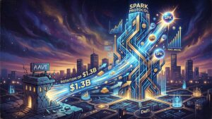 Spark Protocol captures $1.3 billion following the liquidity outflow from Aave,