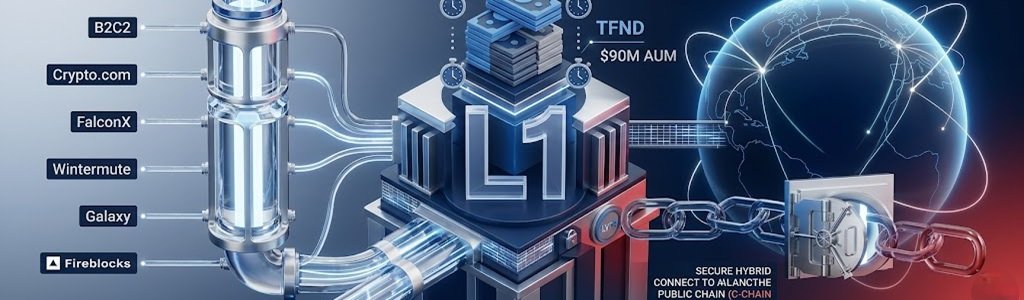 Tassat migrates its Lynq network to an Avalanche L1 subnetwork to process deterministic, real-time institutional settlements.
