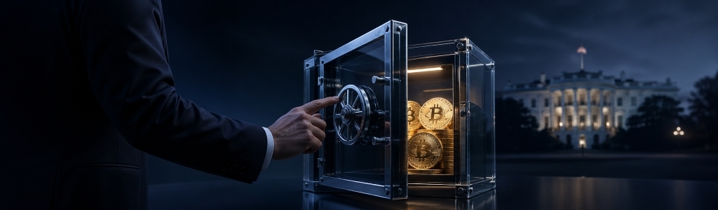 White House Adviser Signals Imminent U.S. Strategic Bitcoin Reserve Reveal