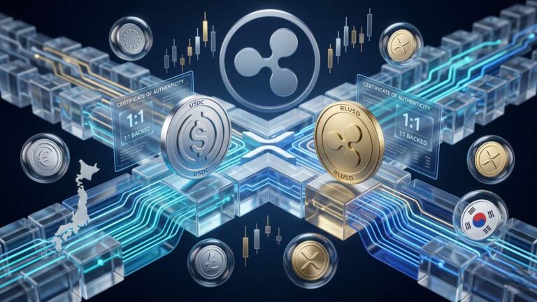 USD Coin and RLUSD-
