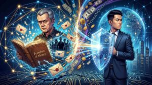 Wei Zhou served as Binance's first CFO in 2018, providing institutional credibility after leading IPOs on the NYSE and NASDAQ.