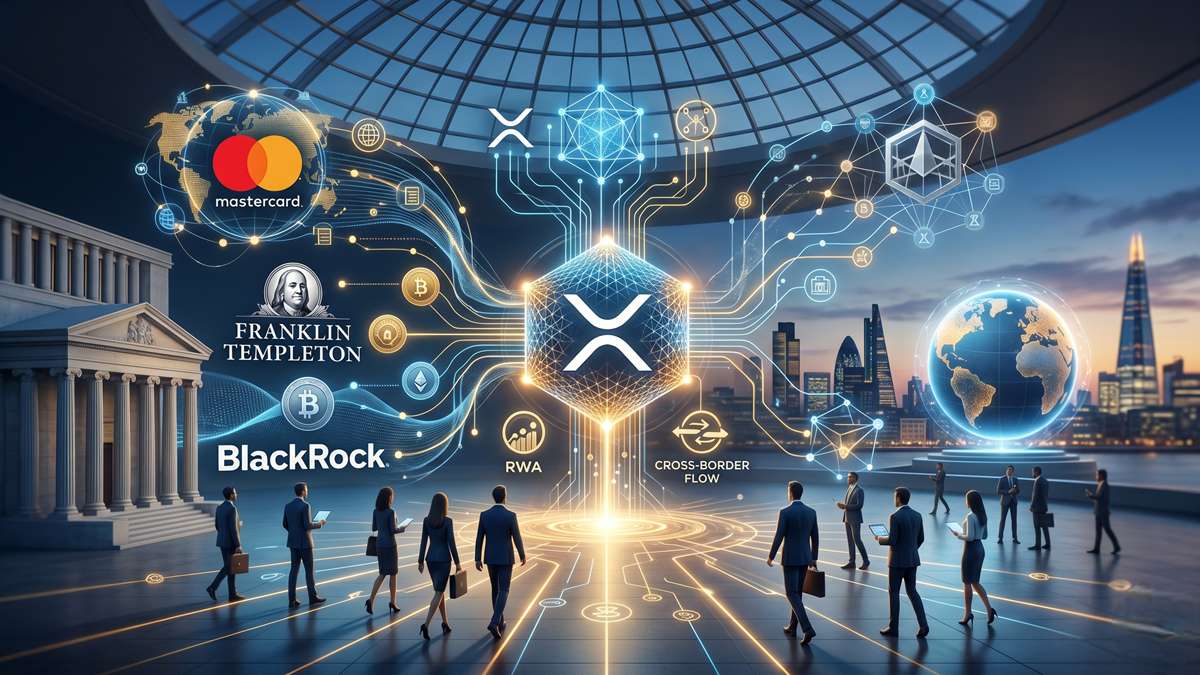 Financial giants like BlackRock and Mastercard are exploring the XRP Ledger to optimize their digital asset strategies and cross-border payments.