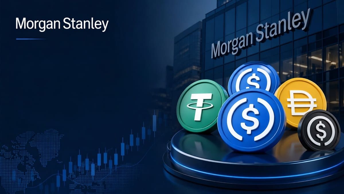 Morgan Stanley Launches Stablecoin Reserves Portfolio for Issuers Seeking Yield