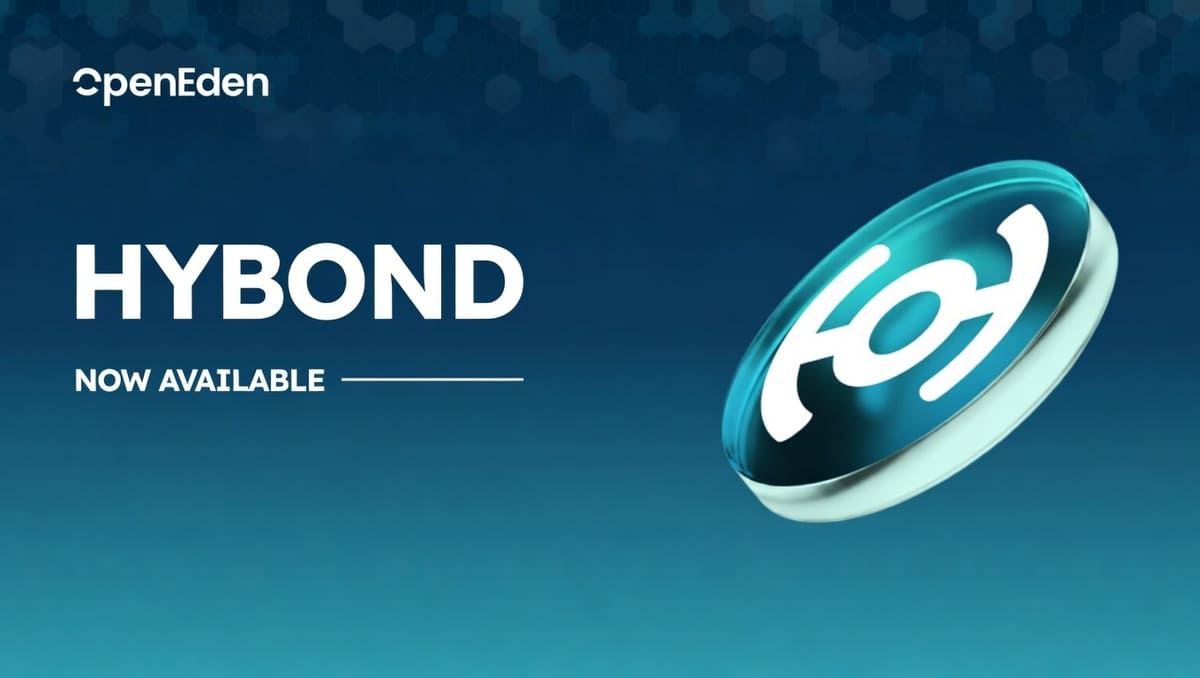 OpenEden Launches HYBOND, Bringing OnāChain Access to BNYās ShortāDated HighāYield Strategy