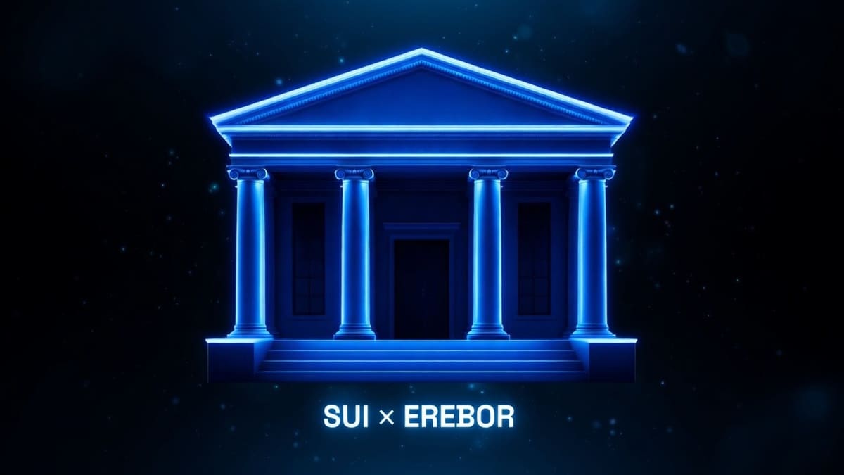 Sui Joins Erebor Bank’s Infrastructure to Power Instant, Borderless Payments