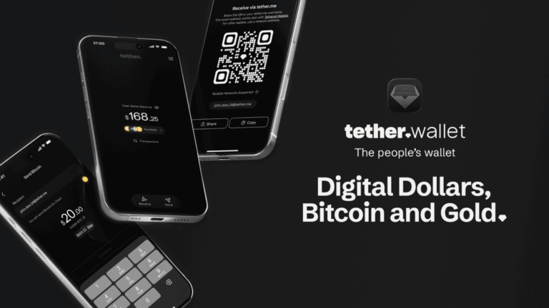 Tether Unveils Native MultiāAsset Wallet Bringing USDT, Bitcoin and Gold Directly to Users