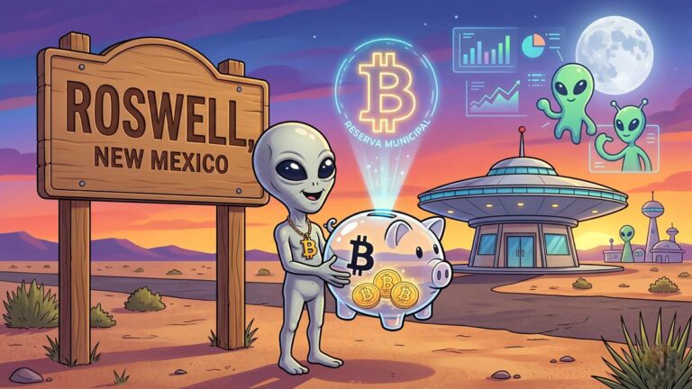 Arkham viral post about aliens - Roswell 0.173 Bitcoin units