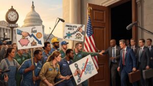 Five US labor unions, including the AFL-CIO and SEIU, are urging the Senate to block the Clarity Act