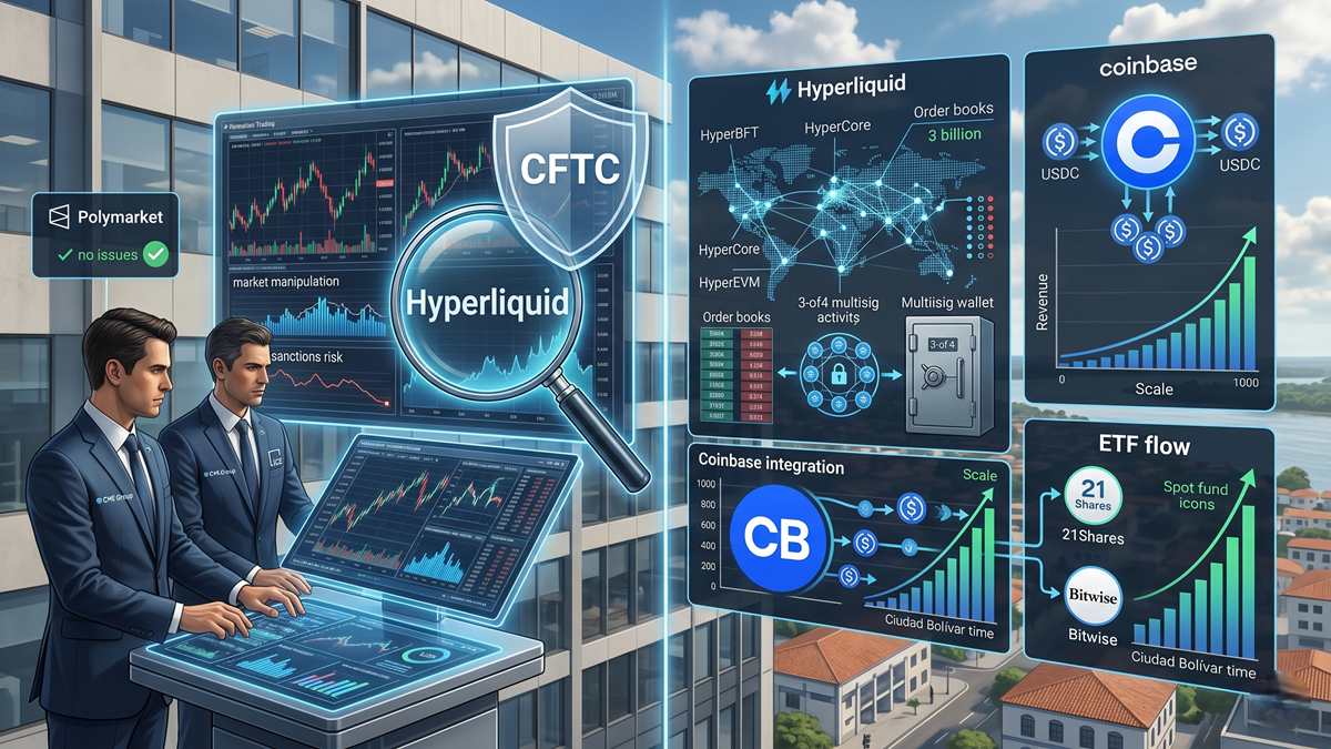 CME and ICE Urge U.S. Regulators to Probe Hyperliquid Over Market Manipulation Concerns