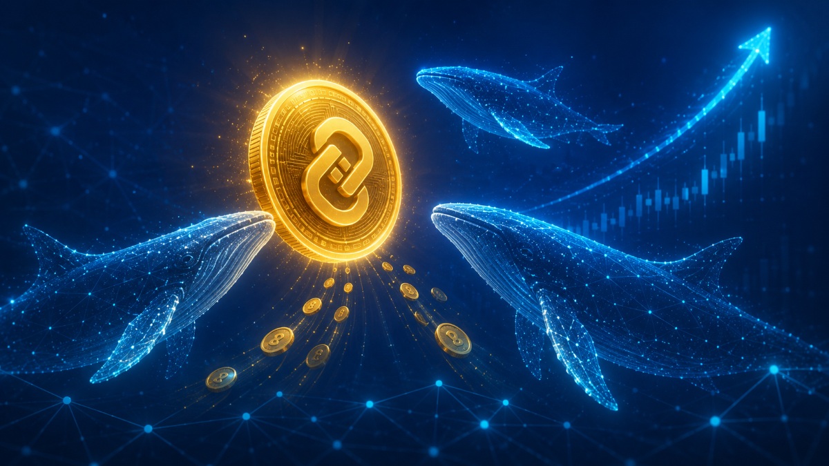 Chainlink whales added 32.93M LINK in 30 days as price targets near $15 emerge, though short-term momentum remains cautious.