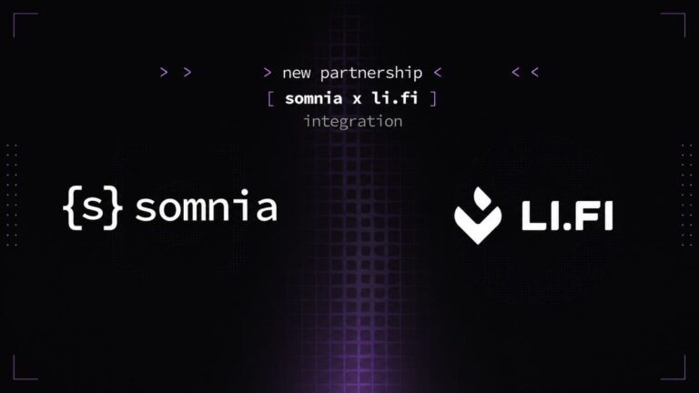 Somnia Taps LI.FI to Supercharge Crosschain Liquidity for Its Agentic L1