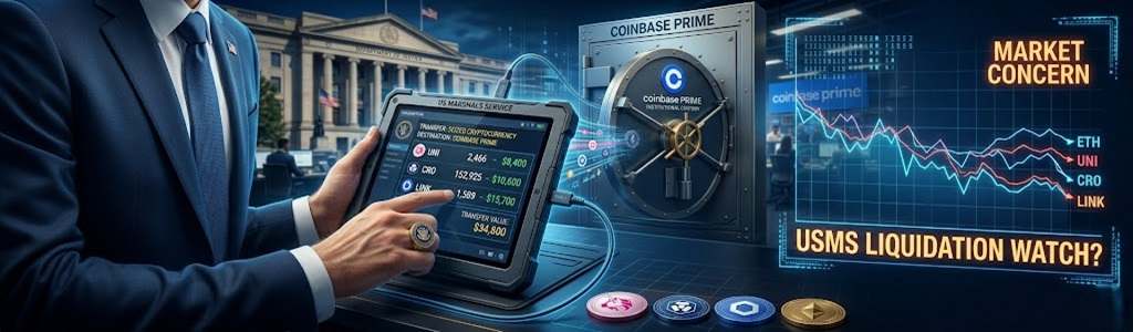 The U.S. government transferred assets worth $35,000 to Coinbase Prime
