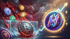 The HYPE token surpasses $45 and resists the downward trend of the crypto market