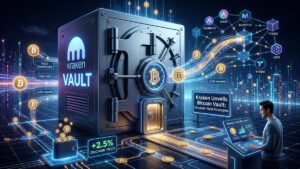 Kraken launches Bitcoin Vault, a product that offers up to 2.5% return on Bitcoin