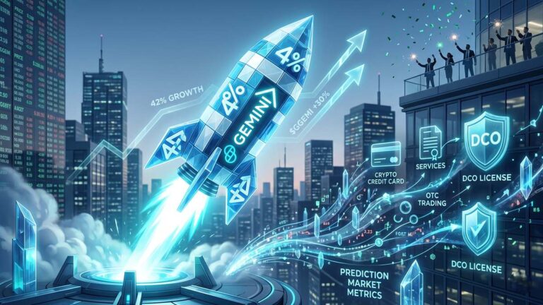 Gemini's stock soars-