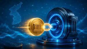 Korea Investment Securities and OKX are discussing buying about 20% each of Coinone via new shares, boosting capital inflow.
