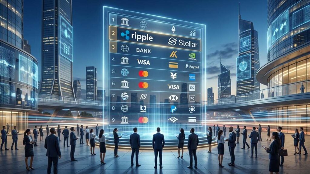 Ripple and Stellar entered FXC Intelligence's Top 100 index for 2026